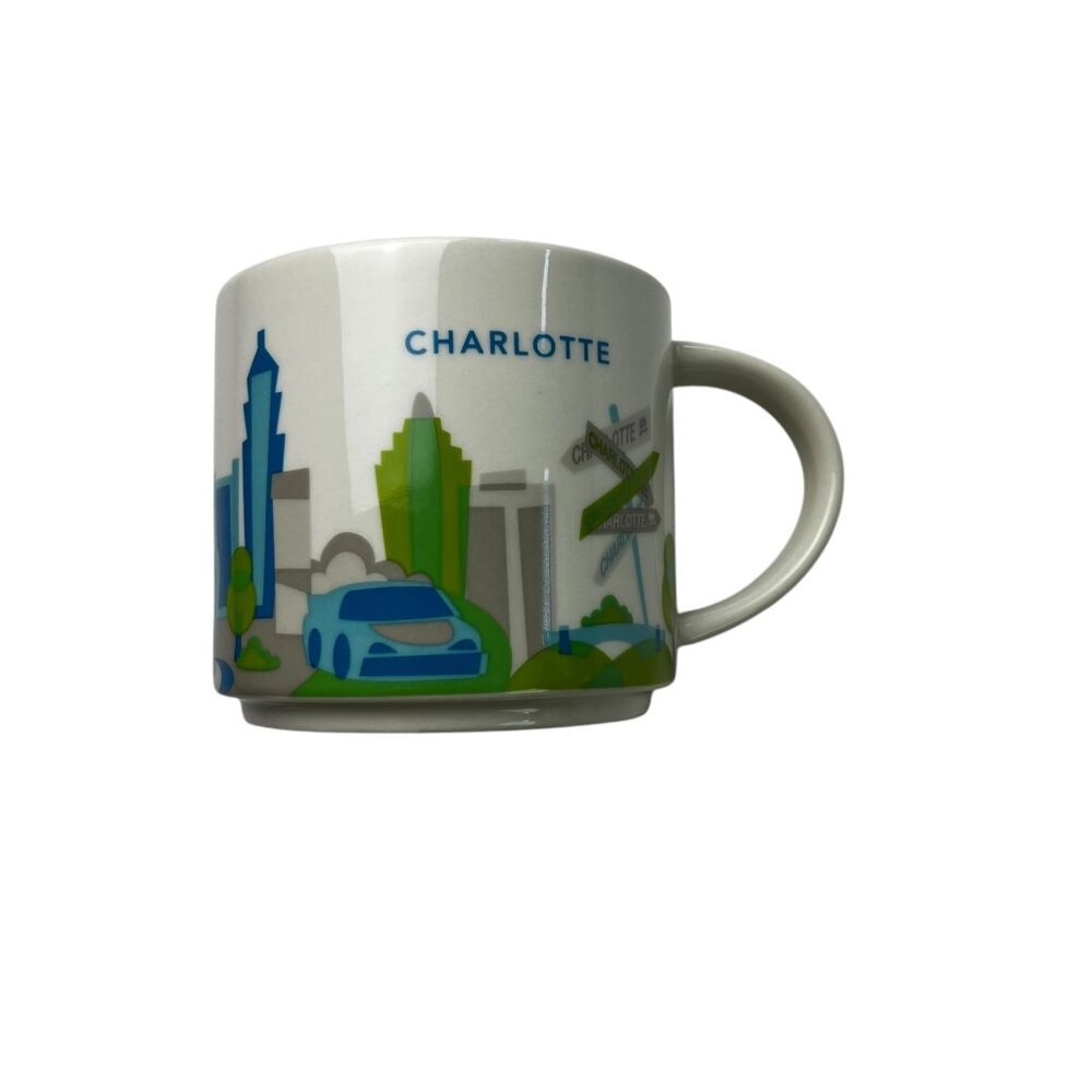 Starbucks Charlotte You Are Here Collection Coffee Mug